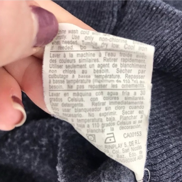 Champion Eco Hoodie Men’s Medium – Blue Pullover Sweatshirt Recycled Cotton - Picture 12 of 14